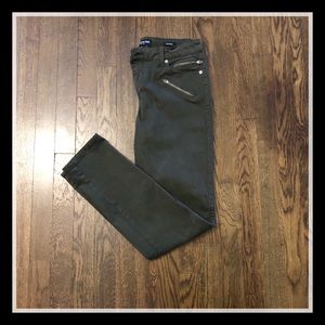 Kenneth Cole army green Jess Skinny